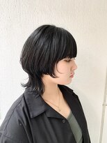 ミクマル(micmal) 大人可愛い大人美人くすみカラーアッシュグレーベージュウルフ