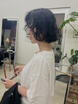 ボウ(BOW)&nbsp;【BOW style】ラフボブパーマ   [本町/心斎橋/堺筋本町]