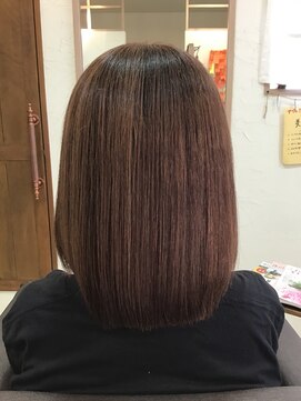 ヘアーサロン リベーラ(Hair Salon Libela) 【60代、ダメージ予防カラー】