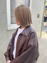フリックヘアサロン 梅田茶屋町2号店(FLICK HAIR SALON) ボブ/イルミナカラー/白髪ぼかし