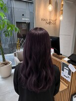 ヘアースパ ノッシュ 博多千代店(Hair Spa Nosh)&nbsp;むらさきカラー