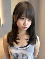 シダ(sida SAIIN) ワンカールで簡単可愛いレイヤーカット!