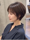 くびれショート　丸みショート　似合わせショート