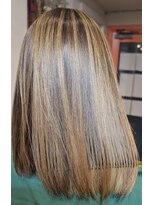 ヘアーメイクデコトウキョウ 鹿児島 天文館店(hair make Deco.Tokyo)&nbsp;ブリーチ毛にも縮毛矯正ができます。#鹿児島天文館#髪質改善