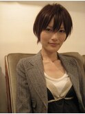 カジュアルスタイリッシュなショートヘア【表参道/青山　drop】