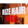 ライズヘア ニゴ 曳舟店(RIZE HAIR NIGO)のお店ロゴ