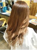 ミルキーベージュグラデーションカラー