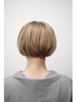 バングス(bangs)&nbsp;前下がりボブ＋ミルクティーカラー