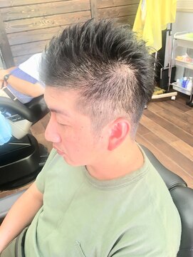 ゲート バーバー スタイル(GATE BAR BER STYLE) アシメシンサイブロック