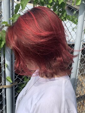 フォーム(FORM) 【FORM】くびれセミディとバーガンディレッド