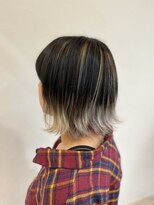 ヘアーアンドメイク リン(Hair&Make Rin) 20代30代40代50代大人かわいいシルバーグラデカラー