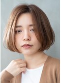 【Rire-リル銀座-】小顔ナチュラルボブ
