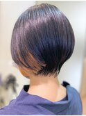 前下がりショートクールボブ【RENJISHI 松岡】