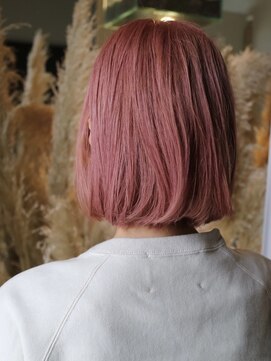 ランド(LAND) Salmon pink bob