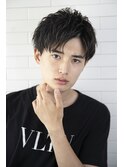 ☆くすみブルーくせ毛カットツイストスパイラル
