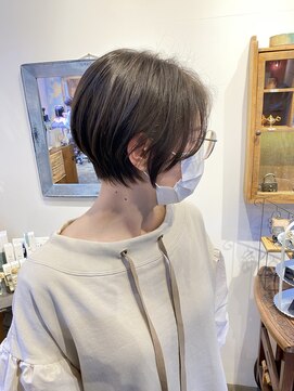 美容室 フィックス 30代・40代 大人ショートボブ