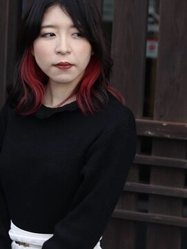 ブレイク(BREK) BREK/20代30代40代美髪ヘア,インナーカラー/ヴァンパイアレッド