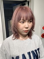 ココ 原宿(KOKO)&nbsp;【GUEST_STYLE】Pink Beige    #ケアブリーチ#ウルフカット