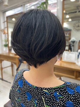 アーシェ 横浜店(A'SHE) ショートボブ　クセあり