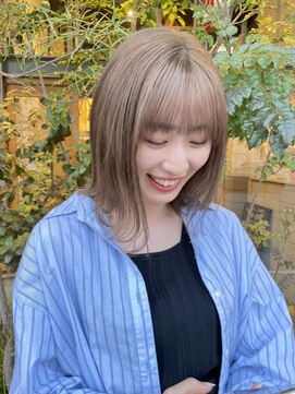 ラパンセヴェール(LA PENSEE VERT) ワンブリーチミルクティーベージュ