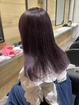 エイト 福岡天神店(EIGHT fukuoka) ピンクラベンダーカラー