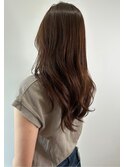 韓国レイヤー×アプリコットブラウン