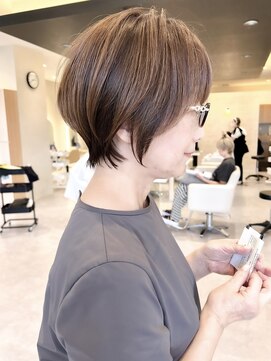 ヴィサージュタイム(VISAGE thyme) 丸みショート/ショートボブ/ショート/丸みショートボブ/ボブ