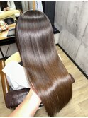 手で乾かしてまとまるナチュラルストレート