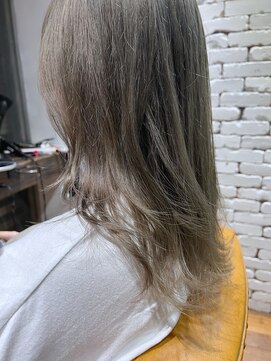 ザ カラー ラボ(THE COLOR LABO) 2ブリーチオンカラー　シルバーグレー ミディアムレイヤー