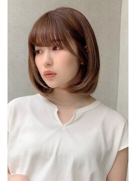 ネックス 表参道本店(nex) 髪質改善カラー/プレミアムトリートメント/ボブ