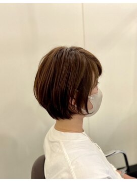 サウンドヘアデザイン(sound hair design) 丸みのあるふんわりなショートボブ☆