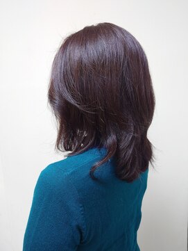 ビューティーサロン カワチ 中庄駅前店(Beauty Salon KAWACHI) ミディアムレイヤー