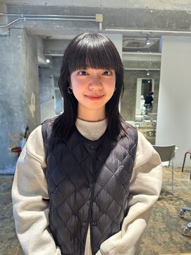 ハマモト 顔まわりレイヤーカット