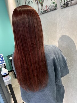 レヴェリー(REVERIE) #エクステ＃プルエクステ＃赤毛＃レッド＃赤髪