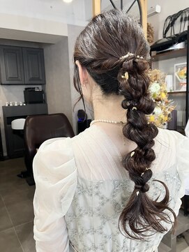 ニジヘアー(Nizi hair) ヘアセット