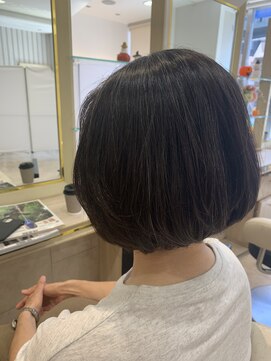 アッシュ 仙川店(Ash) グラボブ　40代50代60代　白髪染め　縮毛矯正　髪質改善