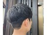 メンズカット＋炭酸泉スパ ￥4950→￥3850