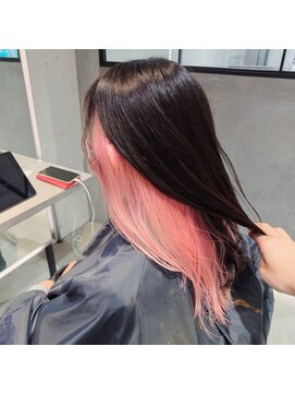 ボーテコンシェル 柏店(BEAUTE CONCIER) インナーカラーピンク