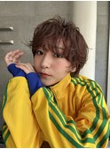 ショートパーマ/くるくるパーマ/くせ毛風パーマ【大毛亮佑】
