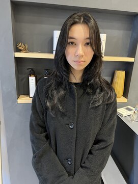 ラミエバイメルト 下北沢(lamie by melt) レイヤーカット ウルフレイヤー 顔まわりレイヤー韓国レイヤー