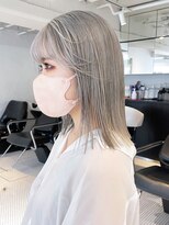 アルバム 渋谷パルコ(ALBUM) ミディアムボブ外ハネボブおくれ毛_ba405201