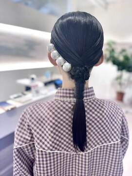 エレノア 仙台(Eleanor) 【 お呼ばれhair 】tight hair style
