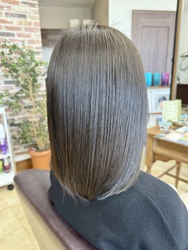 トップスタイル リッチ 暗めマットアッシュカラー