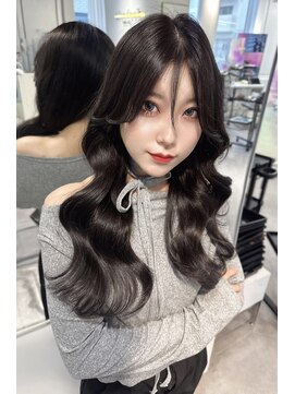 ユーフォリア 渋谷グランデ(Euphoria SHIBUYA GRANDE) 韓国くびれヘア×ダークグレー