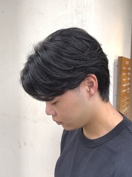 オートクチュール ランコントレ(Haute Couture Rencontrer) ★センターパート×毛流れ×メンズヘア 10代20代30代