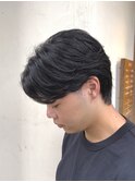 ★センターパート×毛流れ×メンズヘア 10代20代30代