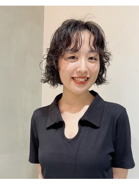 ヘアサロン ガリカ 表参道(hair salon Gallica) 【hyuga】ボブパーマ/ニュアンスパーマ/くしゃっとパーマ