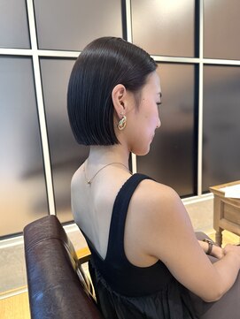 ラブハーツアンドビーウメダ(luve heart's And Be umeda) ボブスタイル