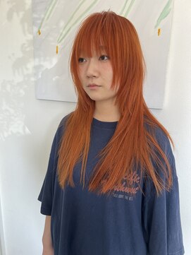 ハーティー(HEARTY) ミルクオレンジのハッシュカット