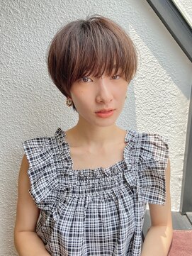 ナツヤ(NATSUYA) 前髪ありショートカットマッシュショートヘア
